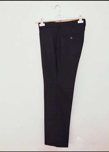 Kenneth Cole 32 Beden Erkek Siyah Kumas Pantolon