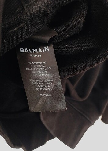 m Beden siyah Renk Balmain Paris M Beden Siyah Renk Sweatshirt.