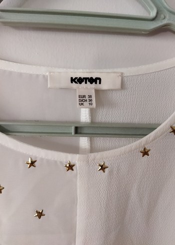38 Beden koton kadın kısa kollu şifon bluz