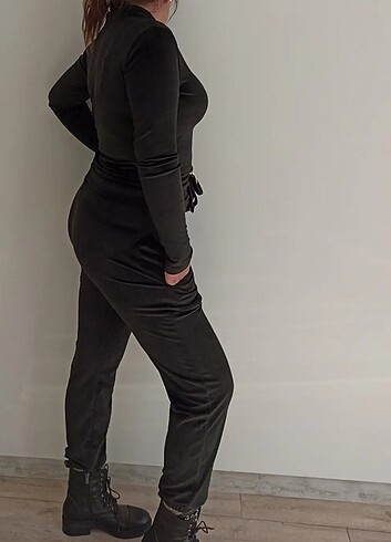 m Beden Miss Sophisticate Kadife Eşofman Takımı