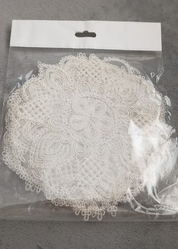 Beyaz Bohem Dantel Motif - Görsel 3