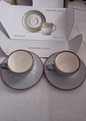 İki Fincan ve Tabak Seti - Görsel 2