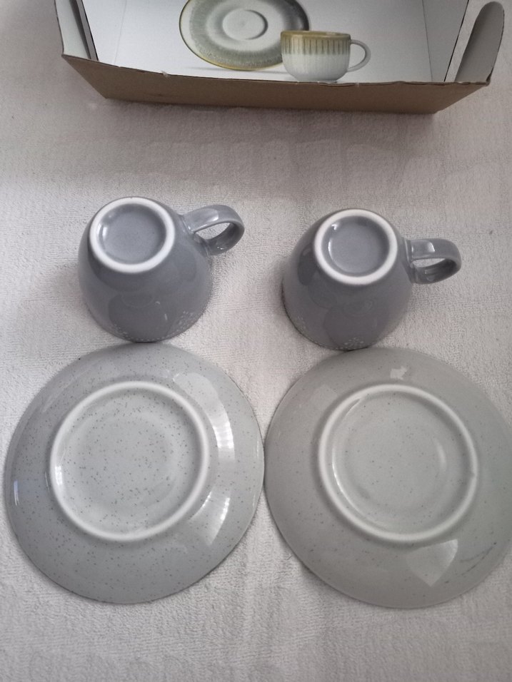 İki Fincan ve Tabak Seti - Görsel 4