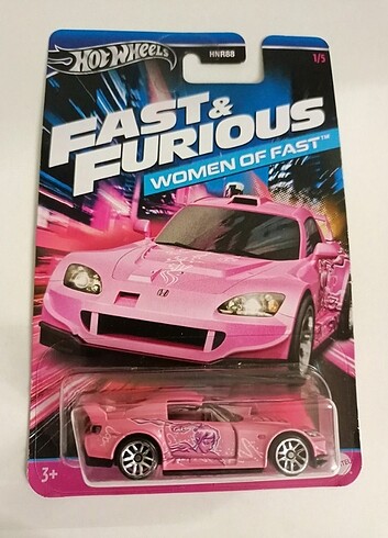  HOT WHEELS WOMEN OF FAST 5Lİ SET