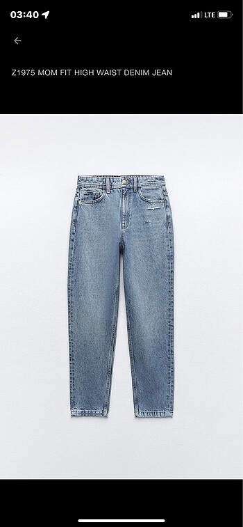 ZARA JEAN