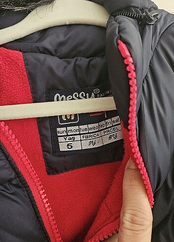 5 Yaş Beden lacivert Renk Erkek çocuk mont