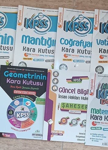 KPSS SINAV HAZIRLIK TEST KİTAPLARI