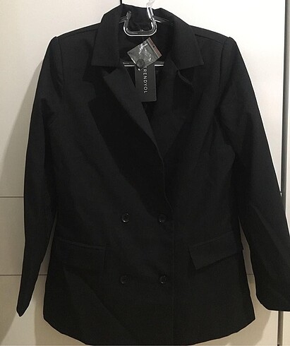 Trendyolmilla (Sıfır, Etiketli) Siyah Blazer Ceket