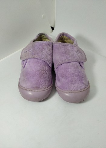 Kız Çocuk Mor Sıcak Terlik Velcro - Görsel 2