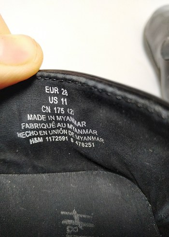 Kız Çocuk Siyah Rugan Tokalı Babet - Görsel 6