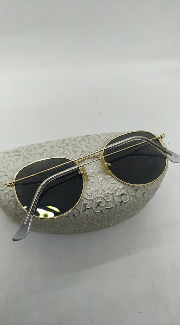 RayBan Altın Çerçeveli Gri Kadın Güneş Gözlüğü - Görsel 4