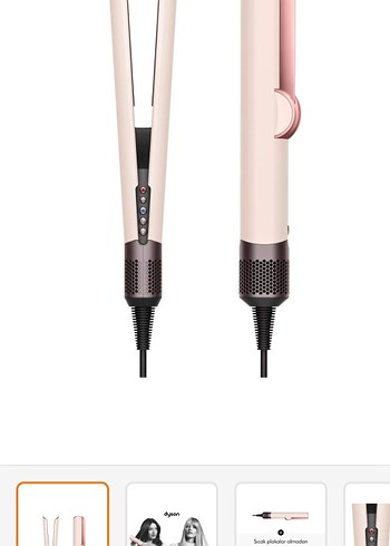 Dyson airstrait Plum Renkli Saç Düzleştirici ve Saklama Kutusu - Görsel 2