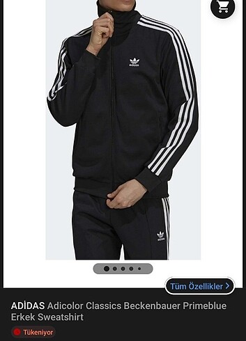 Orijinal Adidas Hırka Sweatshirt orijinal