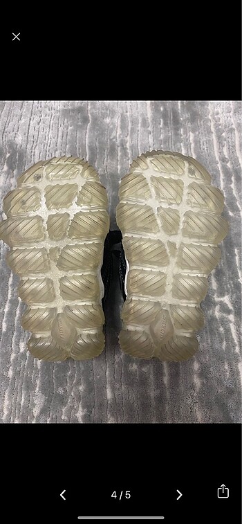 22 Beden gri Renk Çocuk spor ayakkabı