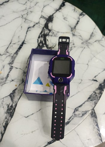 Mor renkli çocuk akıllı saat - Görsel 6