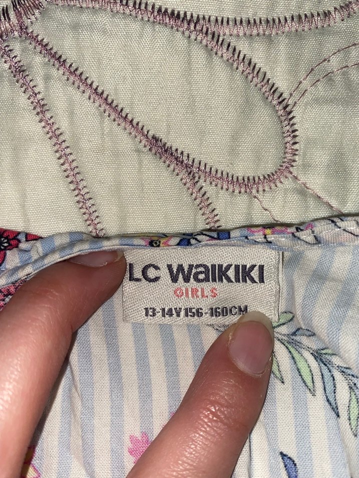 Çiçek Desenli Bohem Kız gömlek - Görsel 2