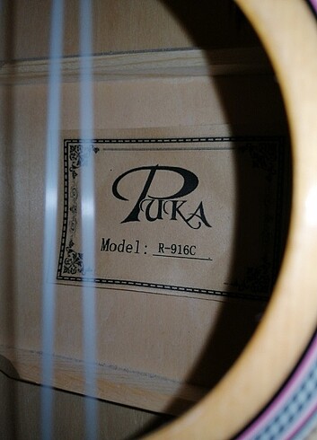 Puka R-916C Model Martin&Co Telli Gitar