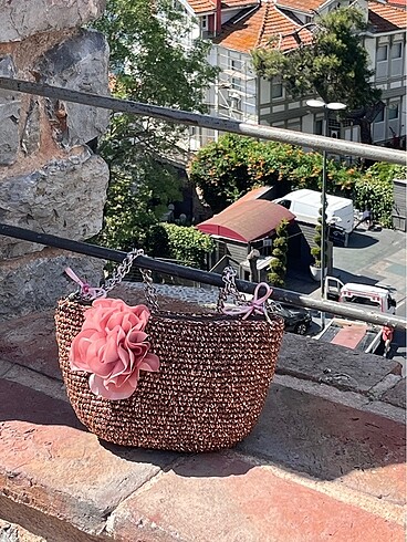 Kağıt ip handmade çanta
