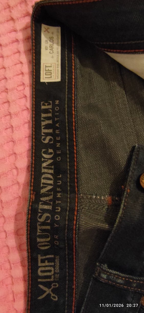 Erkek denim Pantolon - Görsel 4