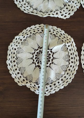 Bohem Dantel Yuvarlak Örtü - Görsel 5