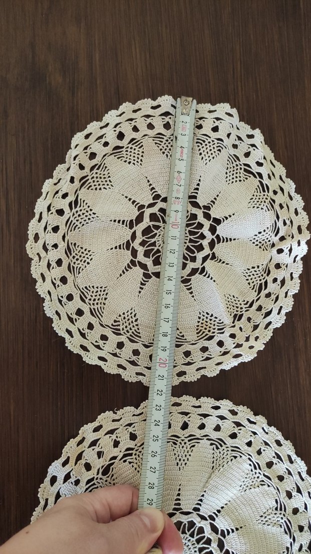 Bohem Dantel Yuvarlak Örtü - Görsel 4