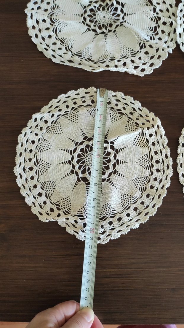 Bohem Dantel Yuvarlak Örtü - Görsel 5