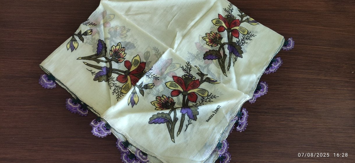 iğne oyalı kadın çember küçük boy - Görsel 3