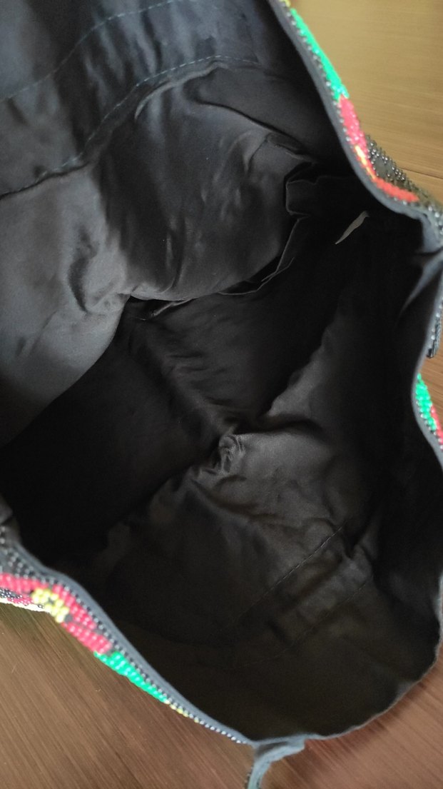 Renkli Nakışlı Boncuk İşlemeli Kadın Çanta - Görsel 3