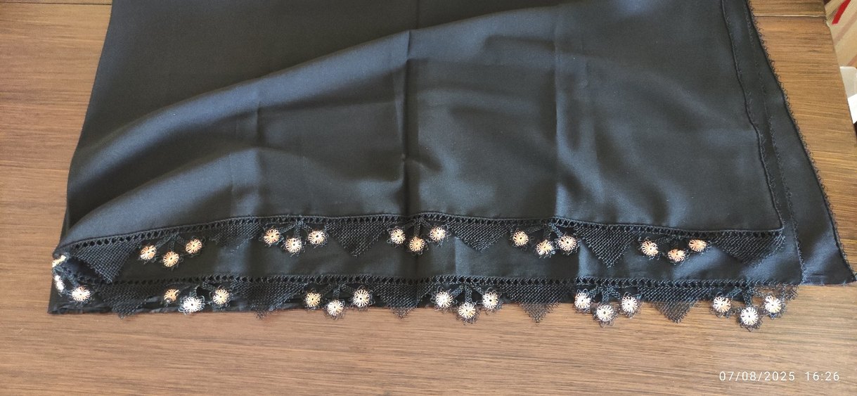 İğne oyalı mevlid başörtüsü - Görsel 2