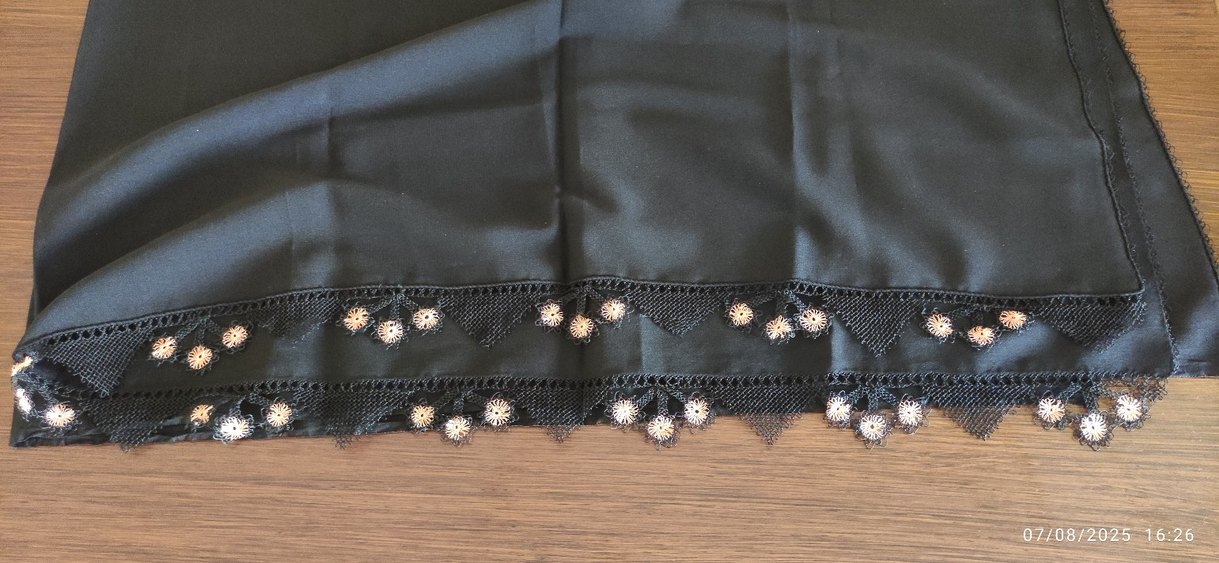 İğne oyalı mevlid başörtüsü - Görsel 3