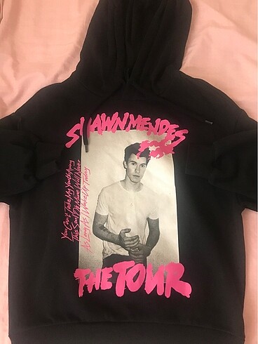 Shawn mendes özel baskılı sweat