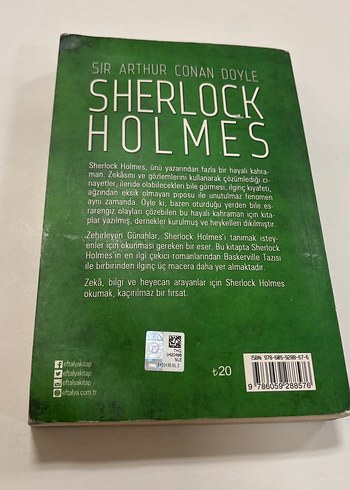 Sherlock Holmes Zehirleyen Günahlar - Sir Arthur Conan Doyle - Görsel 2
