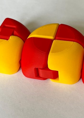 Renkli Eğitim Oyuncağı - Sonsuz Stres Topu - Görsel 2