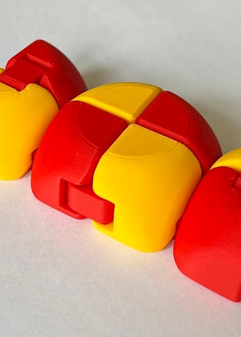 Renkli Eğitim Oyuncağı - Sonsuz Stres Topu - Görsel 3