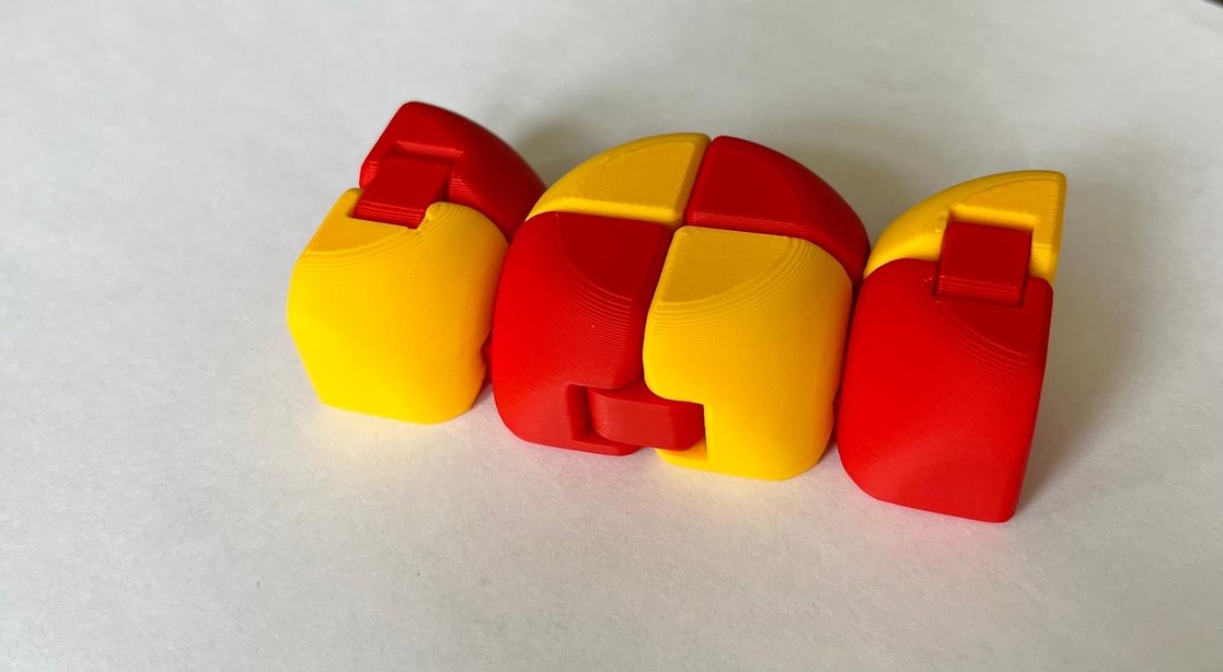 Renkli Eğitim Oyuncağı - Sonsuz Stres Topu - Görsel 2