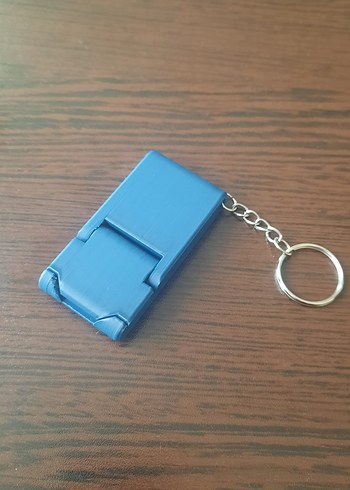 Katlanabilir  Telefon Tutucu -MAVİ - Görsel 3