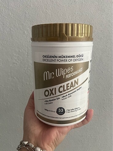 Oxi leke çıkarıcı