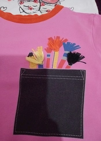 Kız Çocuk Pembe Uzun Kollu - Görsel 8