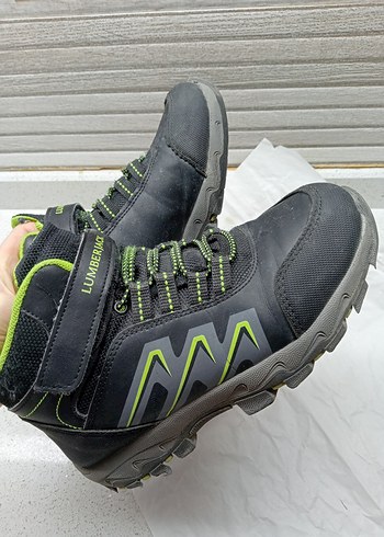 Koyu Yeşil Erkek Çocuk Kauçuk Botlar - Görsel 5