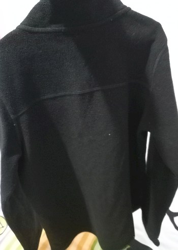 Erkek çocuk Siyah Fermuarlı Yüksek Yakalı Sweatshirt - Görsel 6