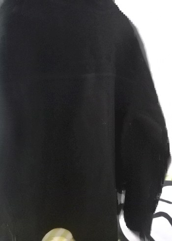 Erkek çocuk Siyah Fermuarlı Yüksek Yakalı Sweatshirt - Görsel 7