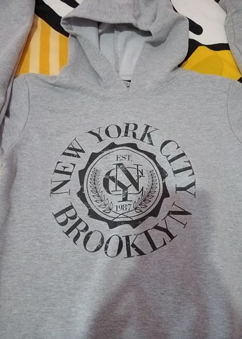 kapüşonlu sweatshirt - Görsel 5