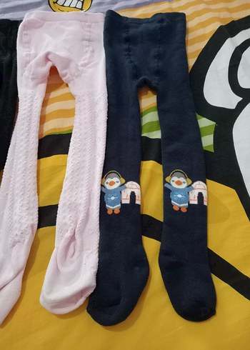 Çocuklar için renkli kalın taytlar - Görsel 2