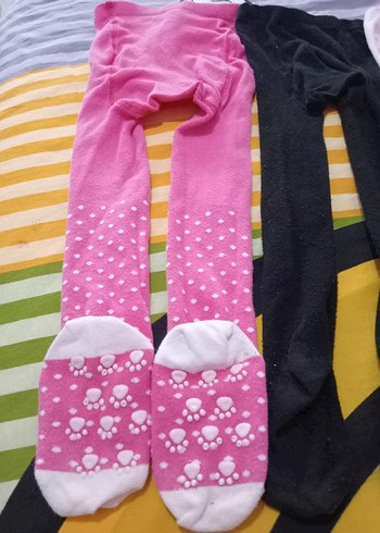 Çocuklar için renkli kalın taytlar - Görsel 3