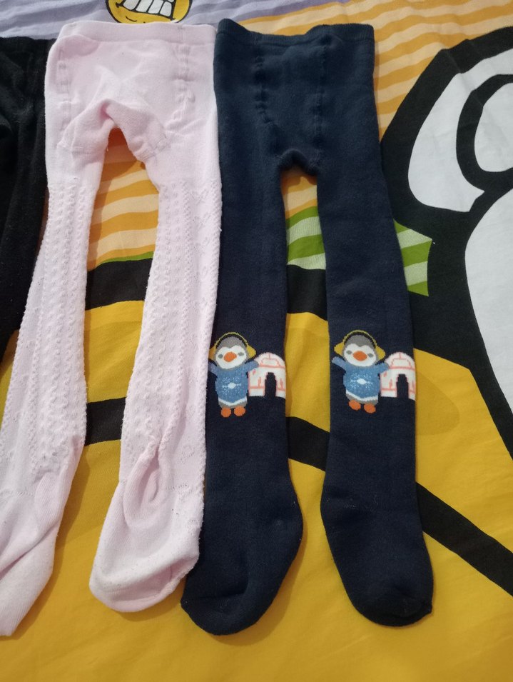 Çocuklar için renkli kalın taytlar - Görsel 2