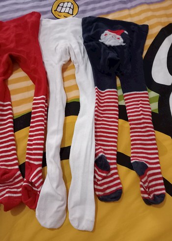 Çocuk Renkli Desenli Külotlu Çorap - Görsel 4