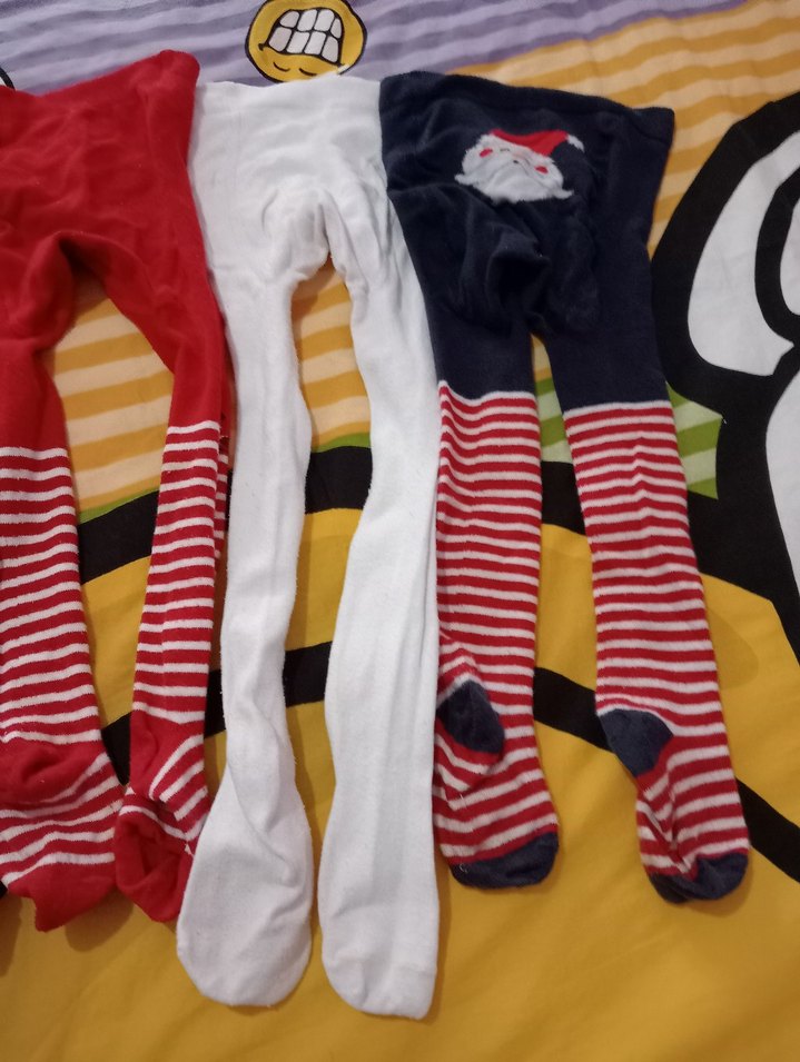 Çocuk Renkli Desenli Külotlu Çorap - Görsel 4