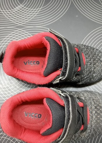 24 Beden Gri Desenli vicco Erkek Çocuk Spor Ayakkabı