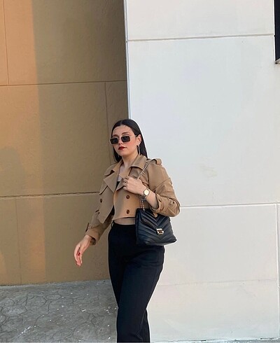Trendyolmilla kısa blazer ceket