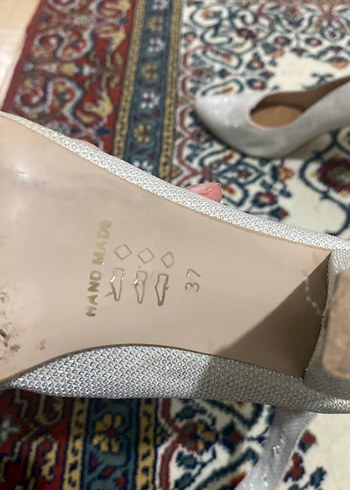 Bej Yılan Desenli Stiletto Topuklu Kadın Ayakkabı - Görsel 3